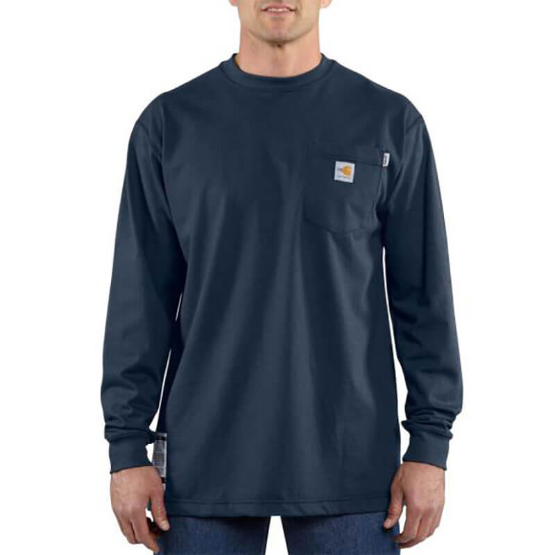 100235 - Carhartt Flame-Resistant Force Cotton Long-Sleeve T-Shirt