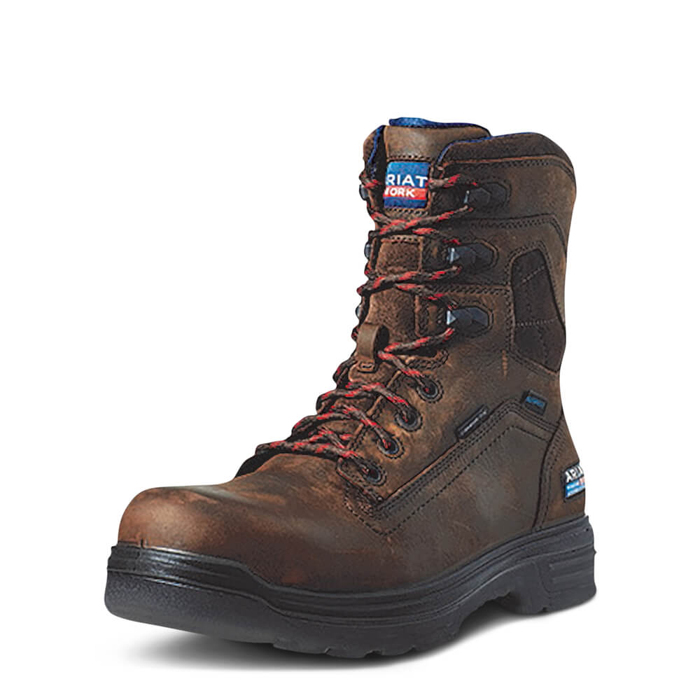 10036737 - Ariat Men's Turbo 8 Inch USA Assembled H20 Composite Toe