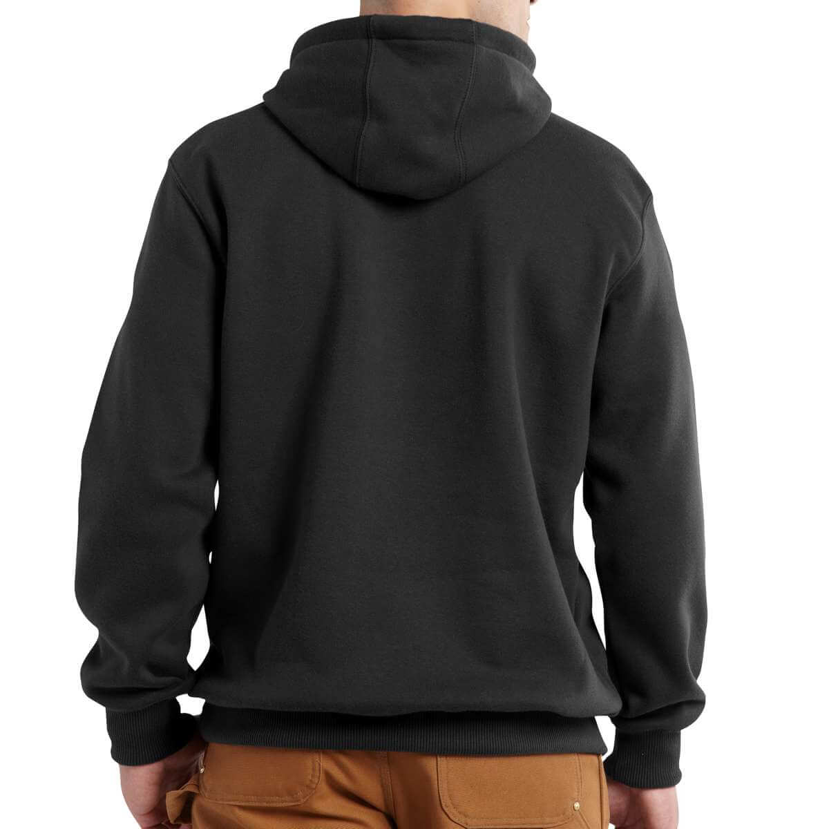 Carhartt Rain Defender Heavyweight Hoodie Black Back