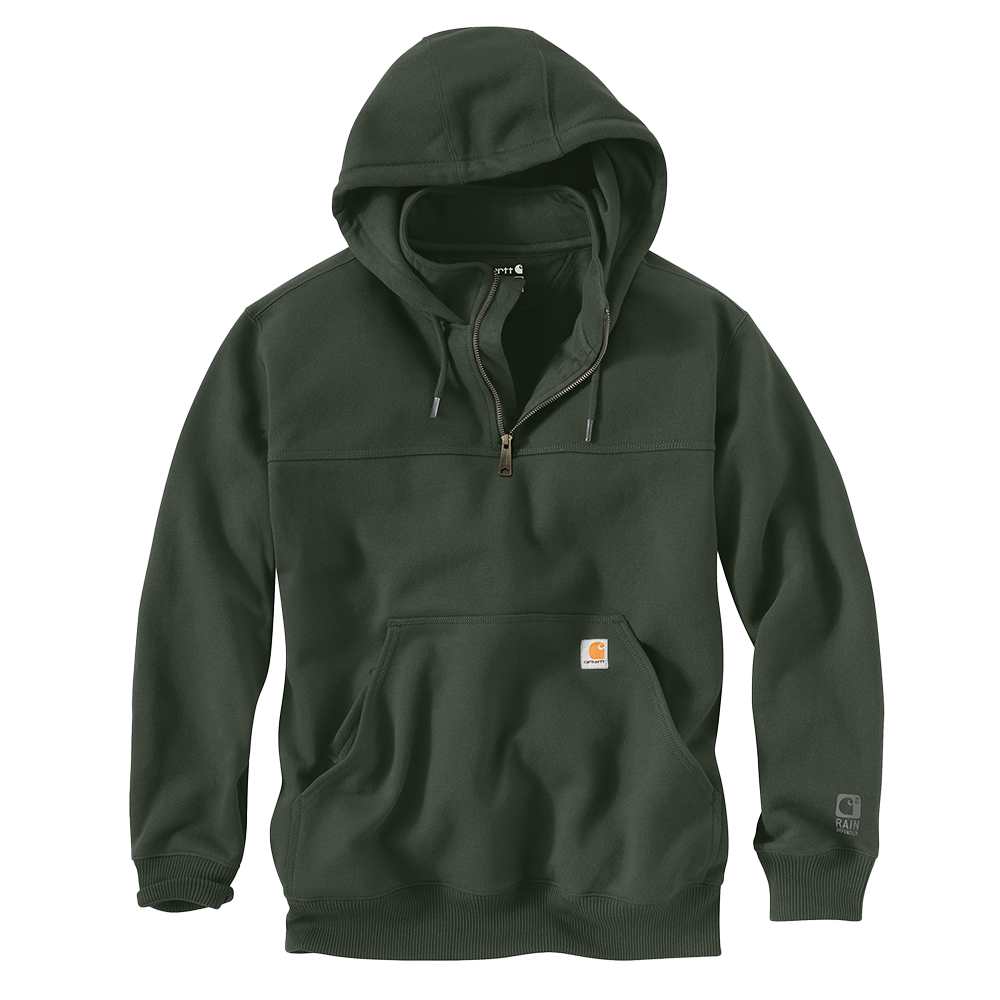 100617 - Carhartt Men's Rain Defender Loose Fit Heavyweight Quarter Zip Sweatshirt
