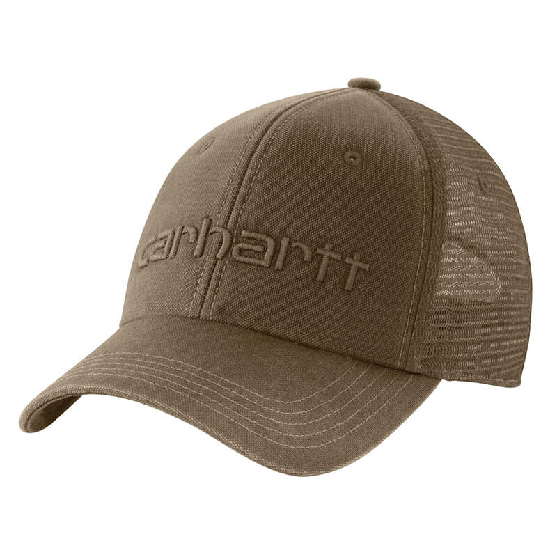 101195 - Carhartt Canvas Mesh Back Logo Graphic Cap