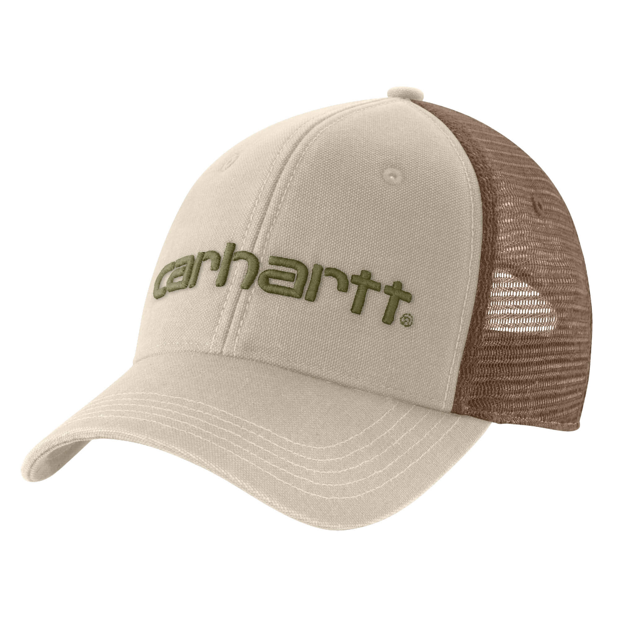 101195 - Carhartt Canvas Mesh Back Logo Graphic Cap