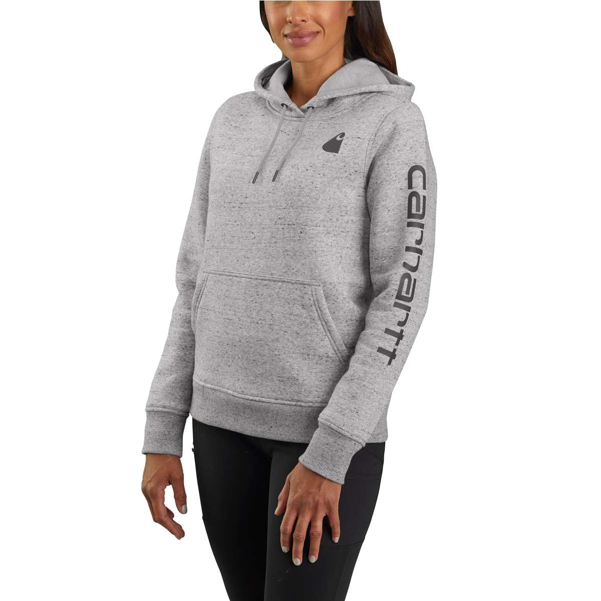 102791 - Carhartt Women's Clarksburg Sleeve Logo Hooded Sweatshirt