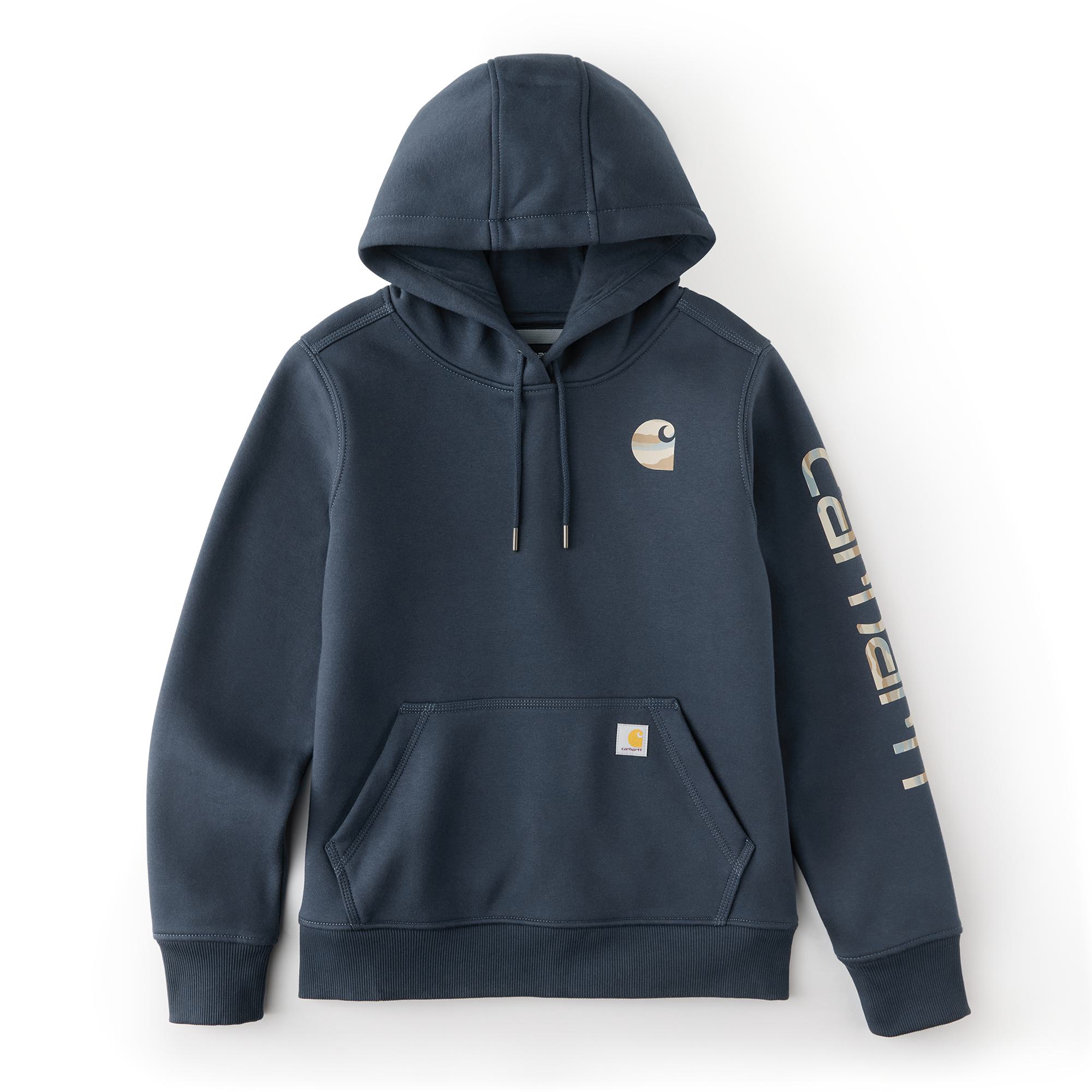 102791 - Carhartt Women's Clarksburg Sleeve Logo Hooded Sweatshirt