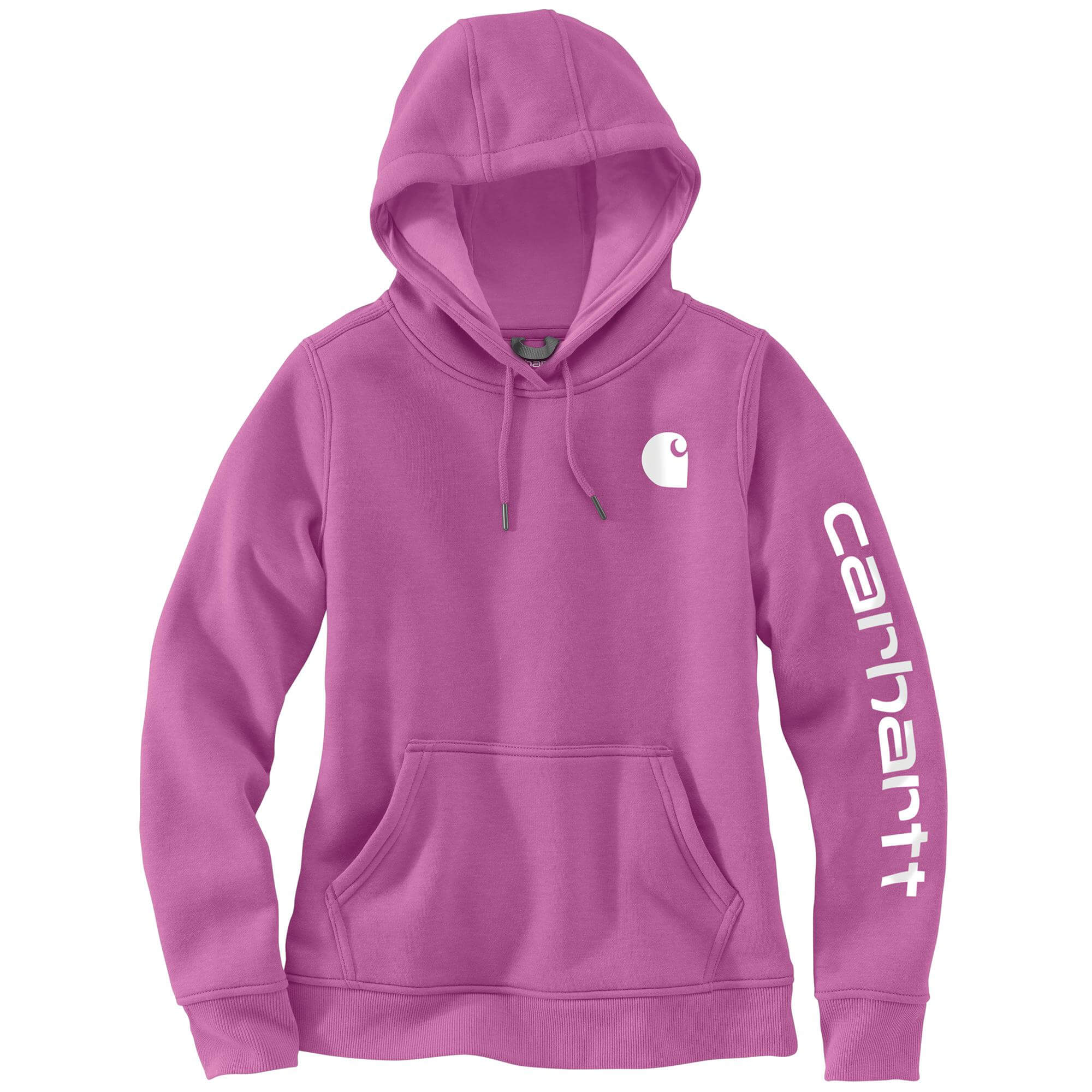 102791 - Carhartt Women's Clarksburg Sleeve Logo Hooded Sweatshirt