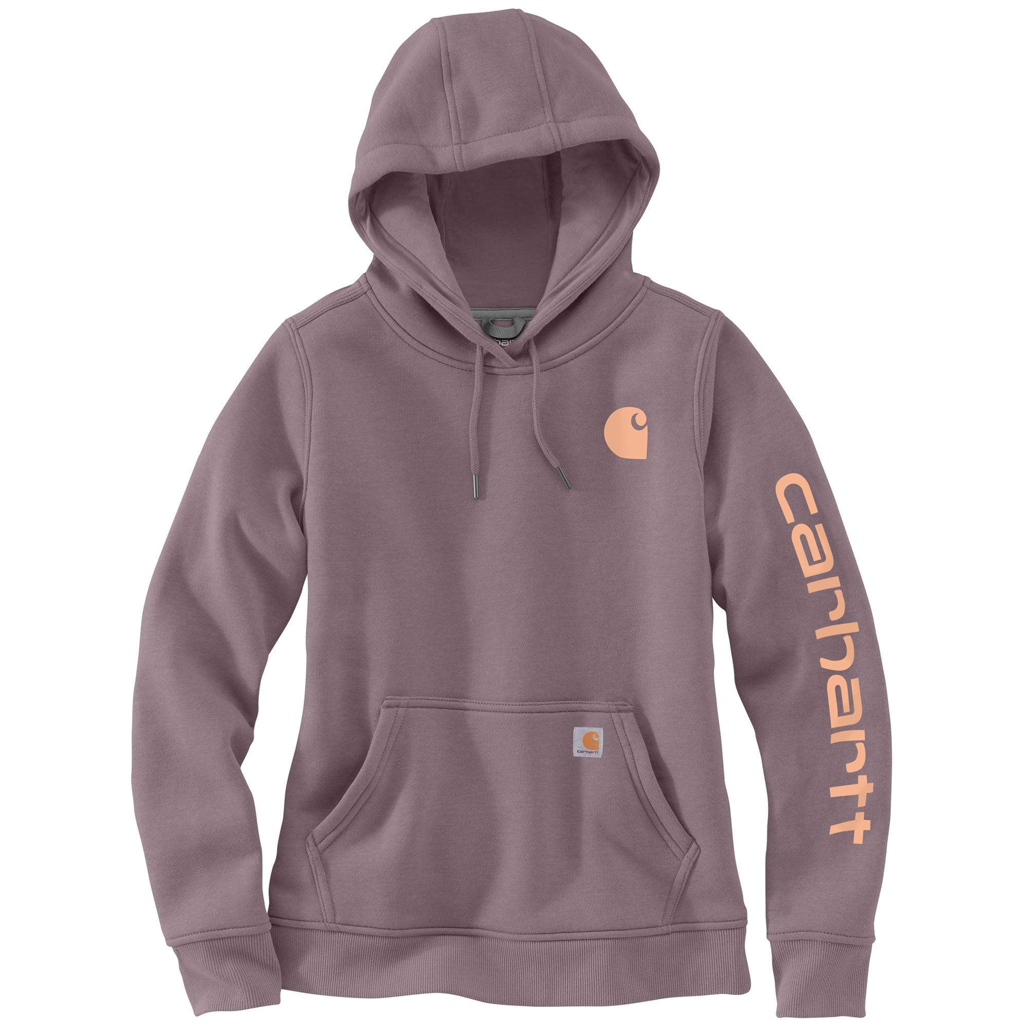 102791 - Carhartt Women's Clarksburg Sleeve Logo Hooded Sweatshirt