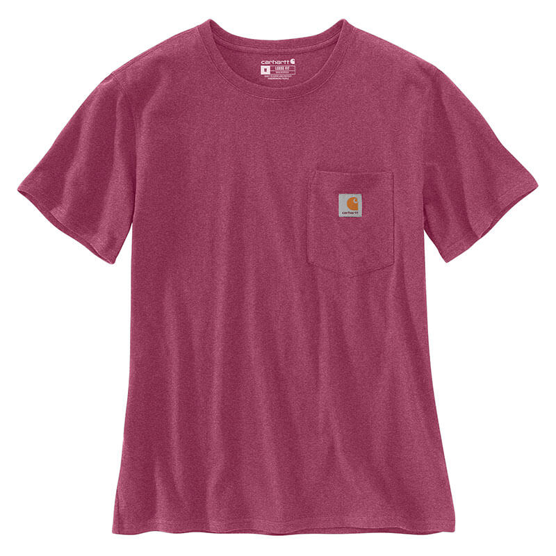 103067 - Carhartt Women's WK87 Workwear Pocket SS Tshirt