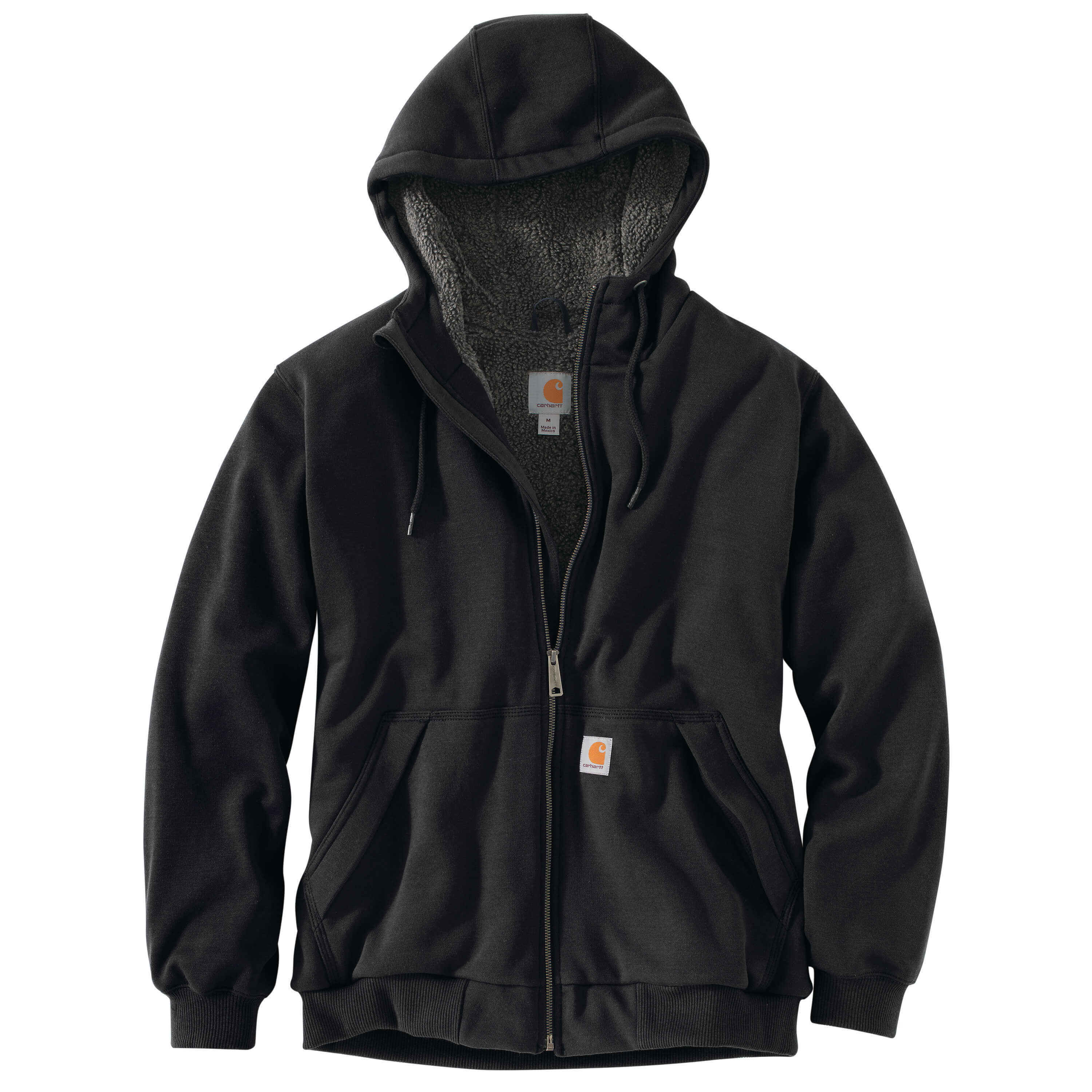 103308 - Carhartt Men's Rain Defender Relaxed Fit Midweight Lined Front-Zip Sweatshirt