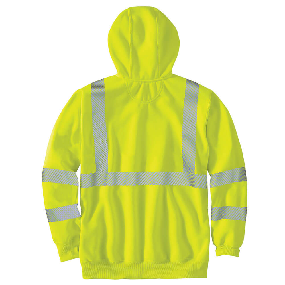 104987 - Carhartt Men's High-Vis Loose Fit Midweight Hooded Class-3 Sweatshirt