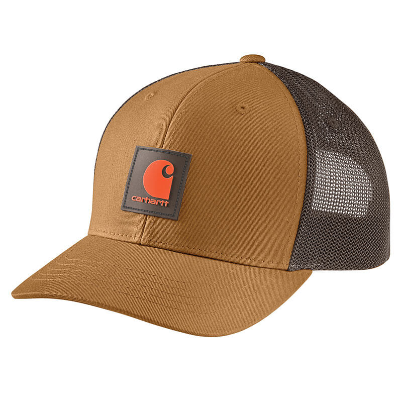 105216 - Carhartt Men's Rugged Flex® Twill Mesh-Back Logo Patch Cap