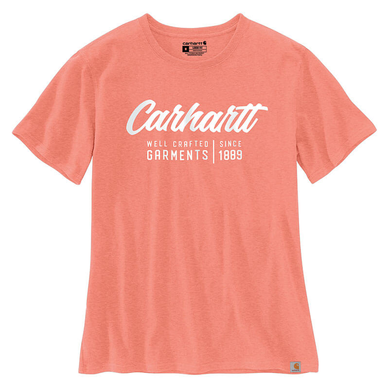 105262 - Carhartt Women's Loose Fit Heavyweight Short-Sleeve Crafted Graphic T-Shirt