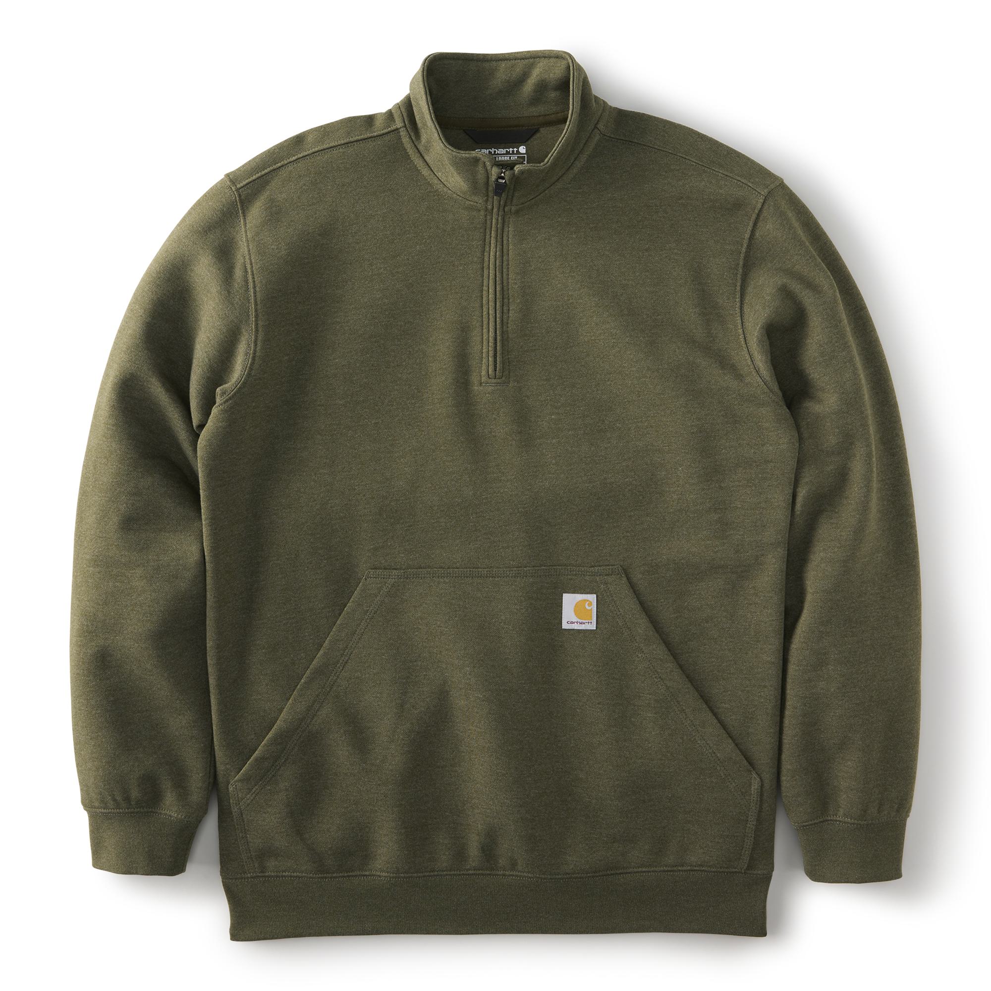 105294 - Carhartt Loose Fit Midweight Quarter Zip Mock Neck Sweatshirt