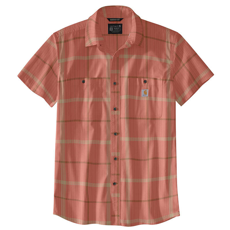 105701 - Carhartt Men's Rugged Flex® Relaxed Fit Lightweight Short-Sleeve Shirt