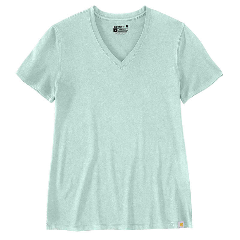 105739 - Carhartt Women's Relaxed Fit Lightweight Short-Sleeve V-Neck T-Shirt