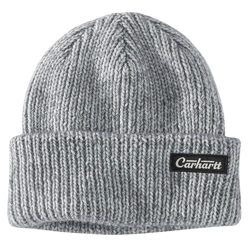 105966 - Carhartt Men's Rib Knit Patch Beanie