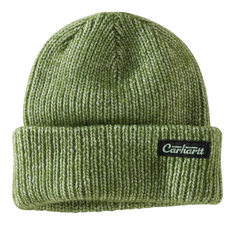 105966 - Carhartt Men's Rib Knit Patch Beanie