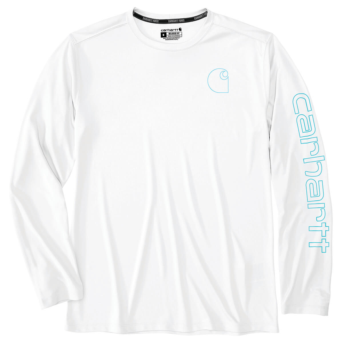 106164 - Carhartt Force Sun Defender™ Lightweight Long-Sleeve Logo Graphic T-Shirt