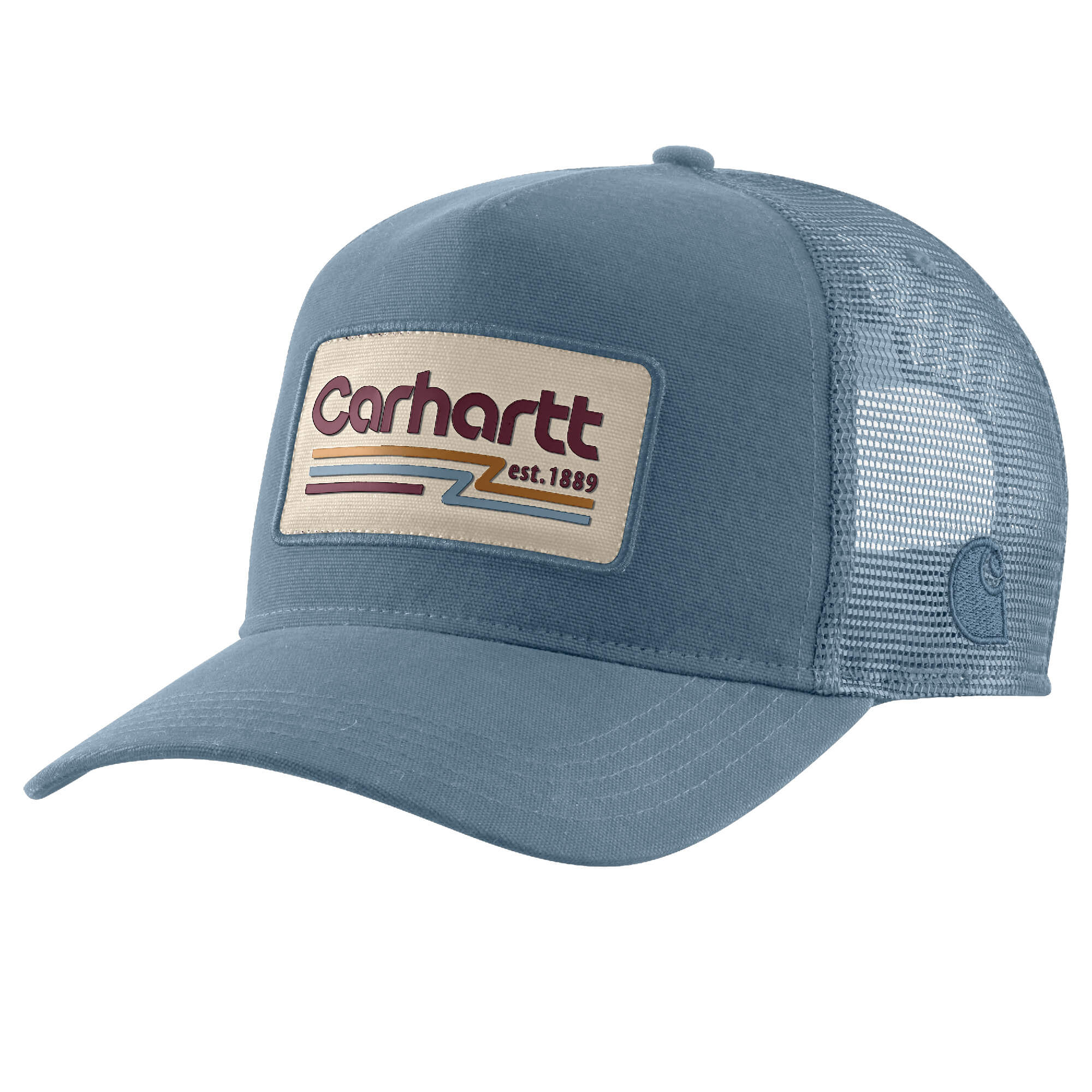 106342 Carhartt Canvas Mesh Back 1889 Patch Cap