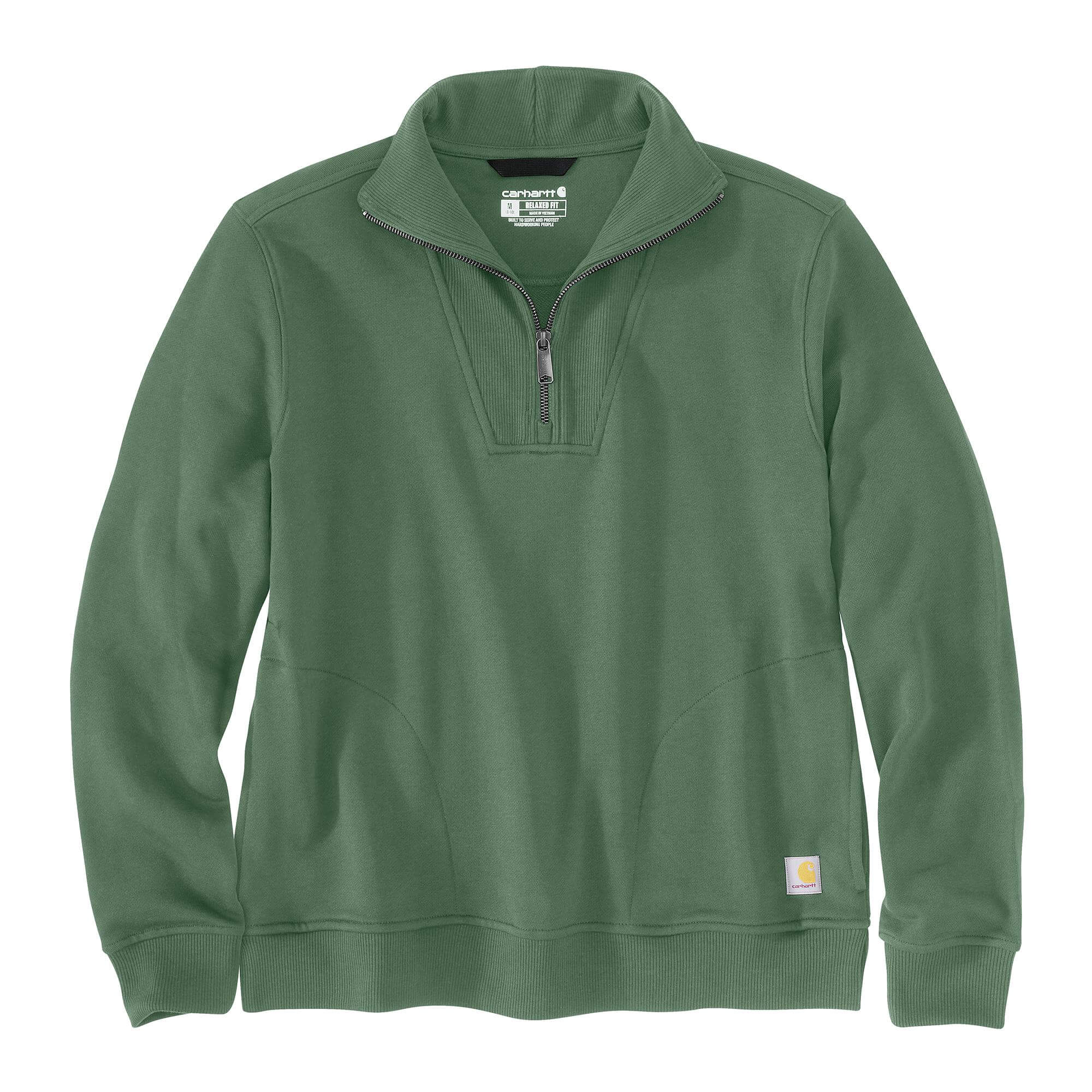 106451 - Carhartt Women's TENCEL™ Fiber Series Relaxed Fit Half-Zip Sweatshirt