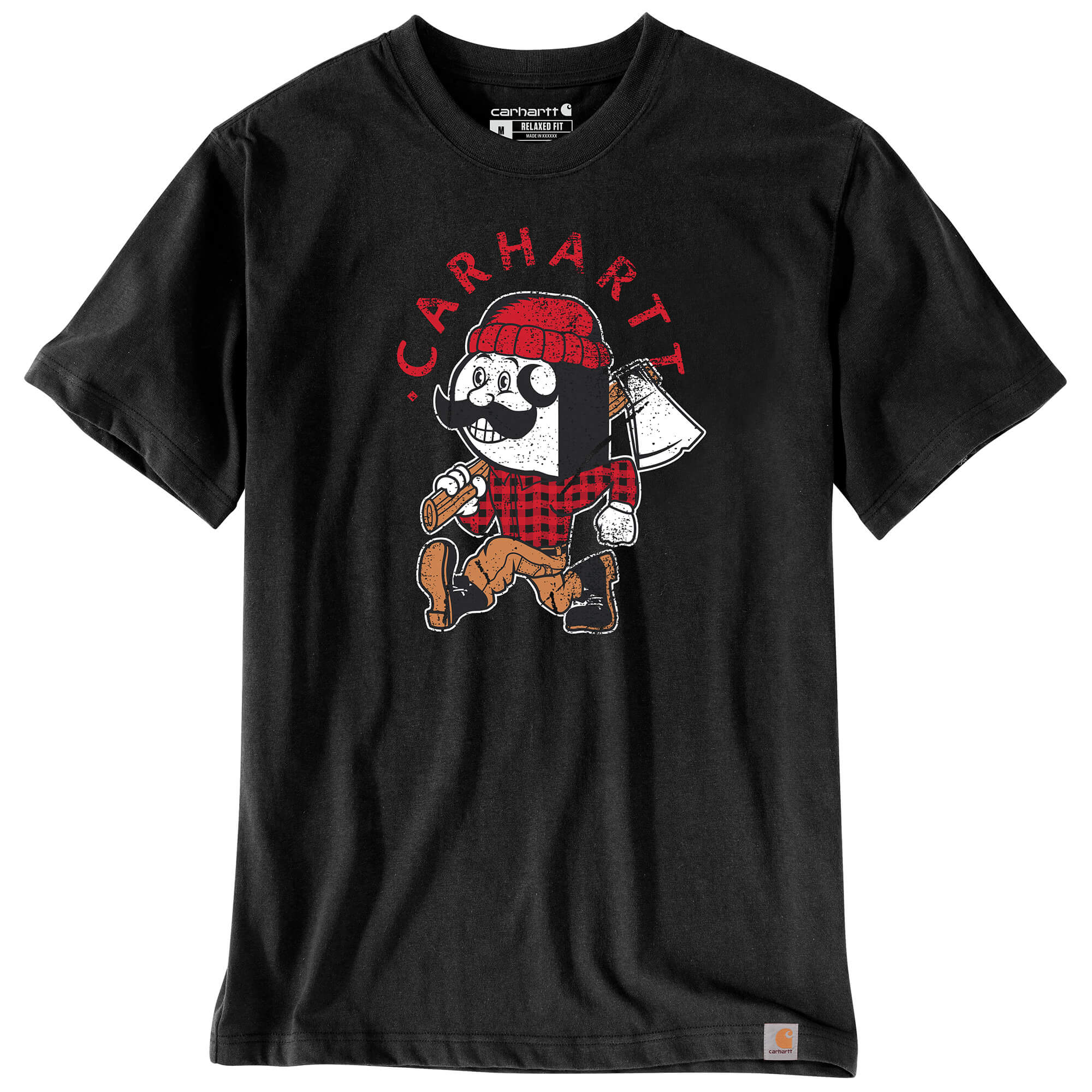 106533 - Carhartt Men's Montana Light Weight Short Sleeve Lumberjack Graphic T-Shirt
