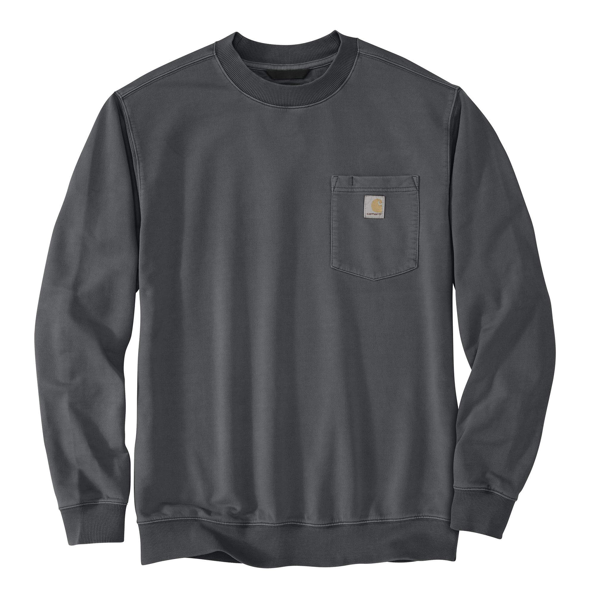 106853 - Men's Carhartt Relaxed Fit Midweight Garment Dye French Terry Crewneck Pocket Sweatshirt