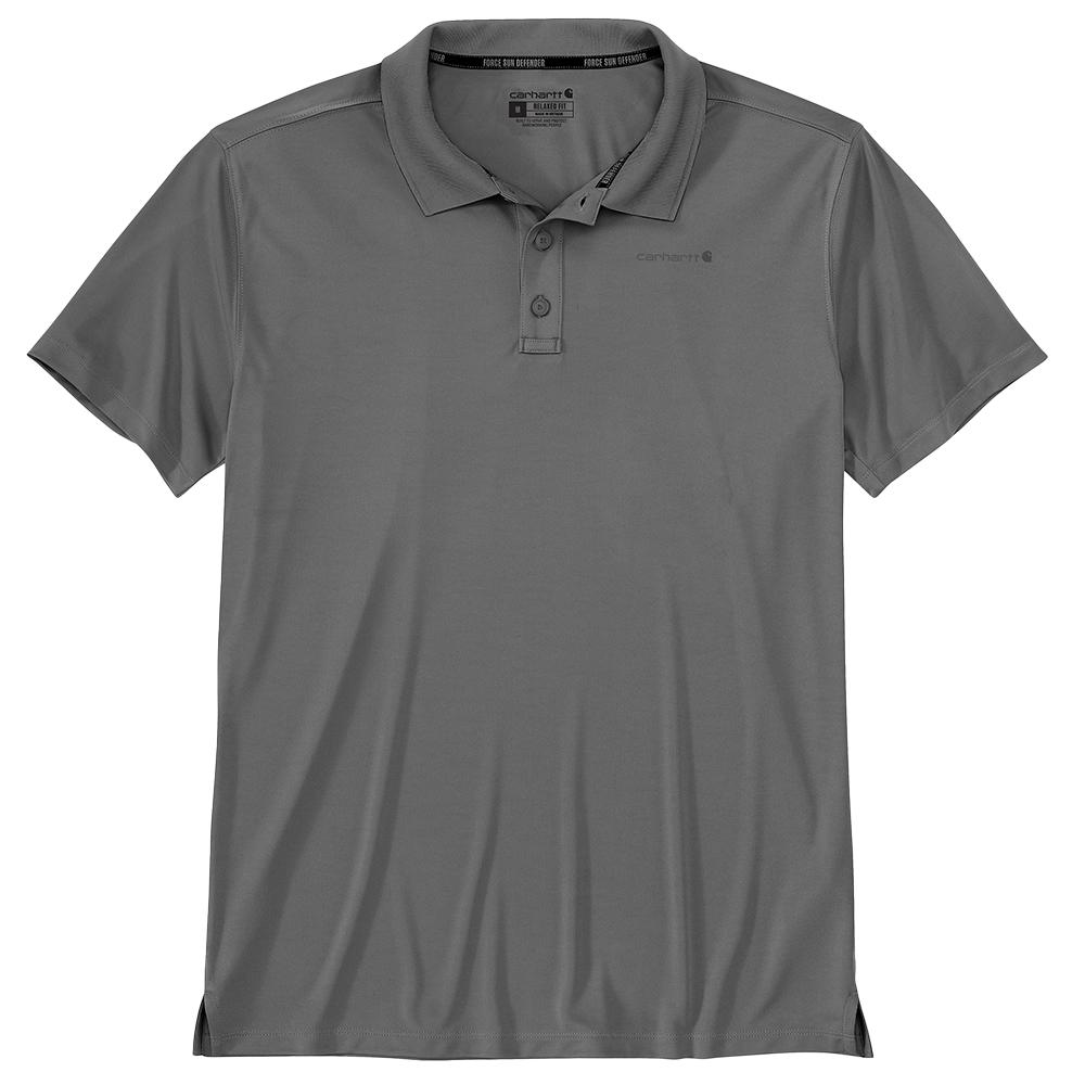106901 - Carhartt Force Sun Defender™ Relaxed Fit Lightweight Short-Sleeve Polo