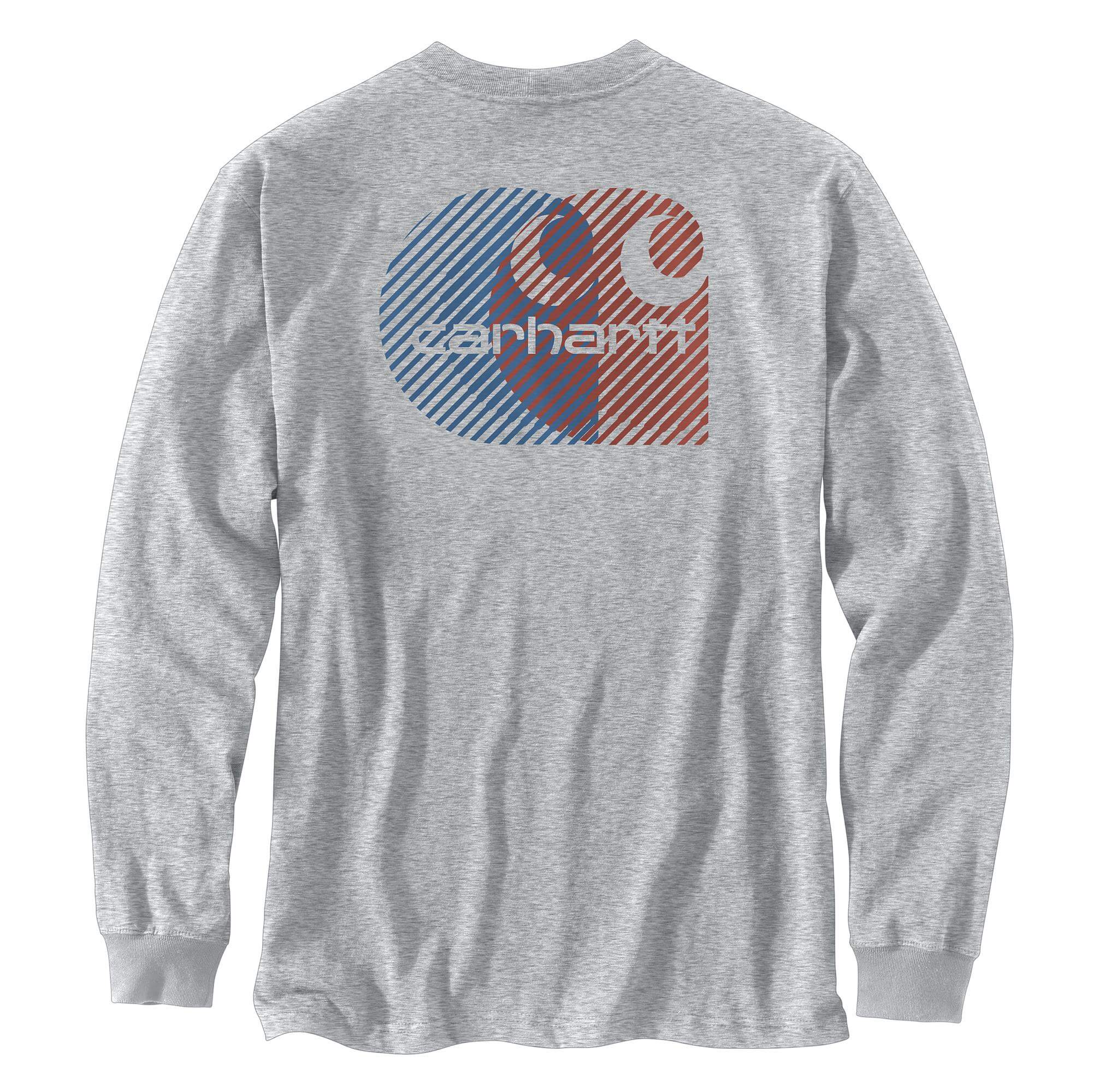 107036 - Carhartt Men's Relaxed Fit Heavyweight Long-Sleeve Graphic T-Shirt