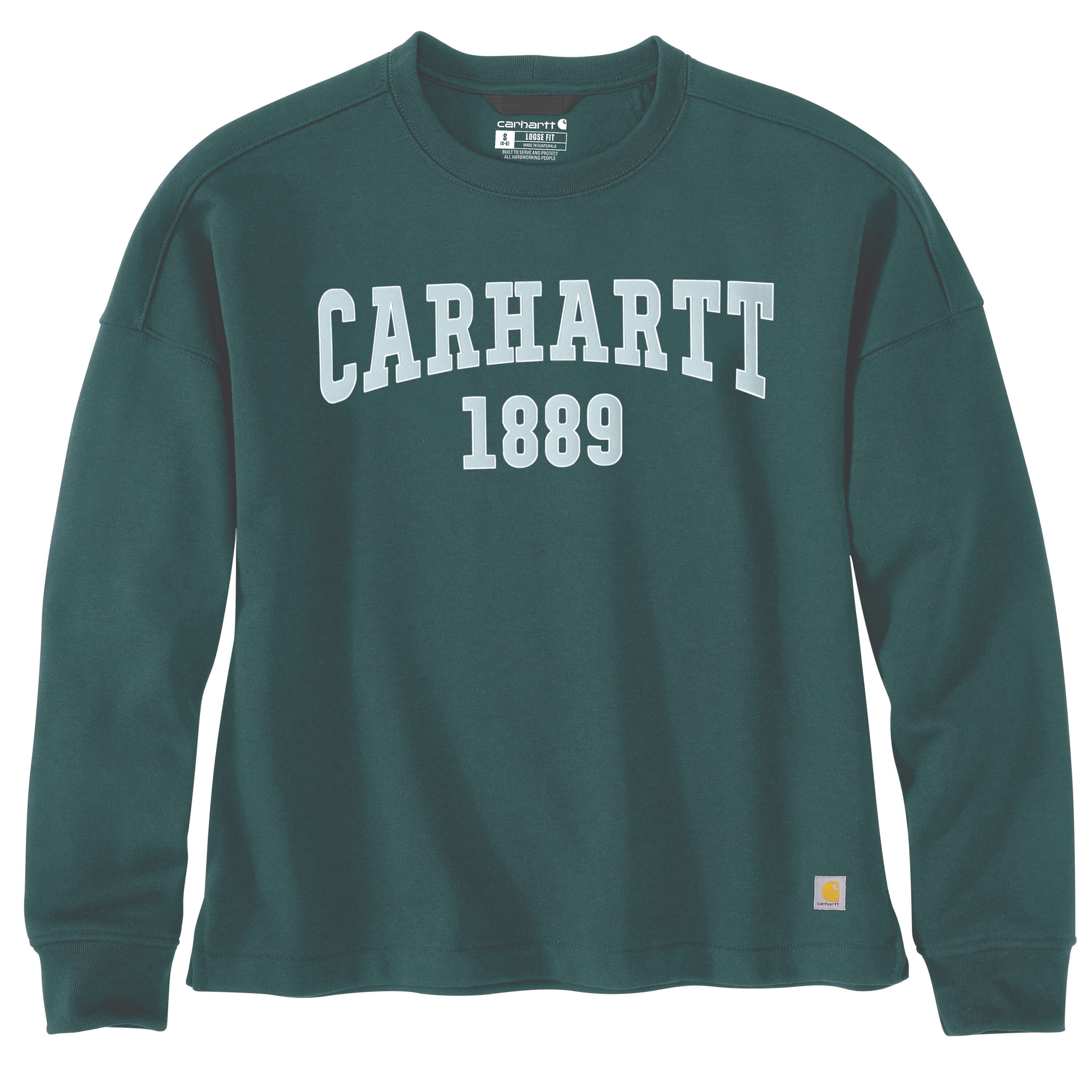 107160 - Carhartt Women's Loose Fit Midweight Carhartt Graphic Sweatshirt