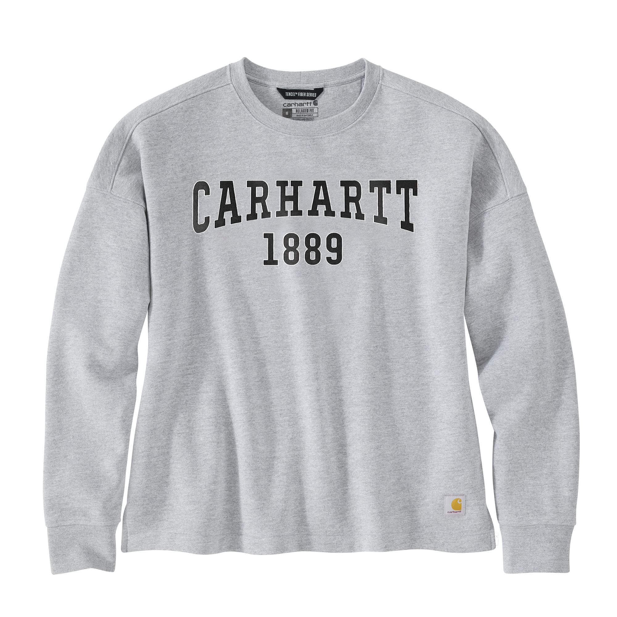 107160 - Carhartt Women's Loose Fit Midweight Carhartt Graphic Sweatshirt