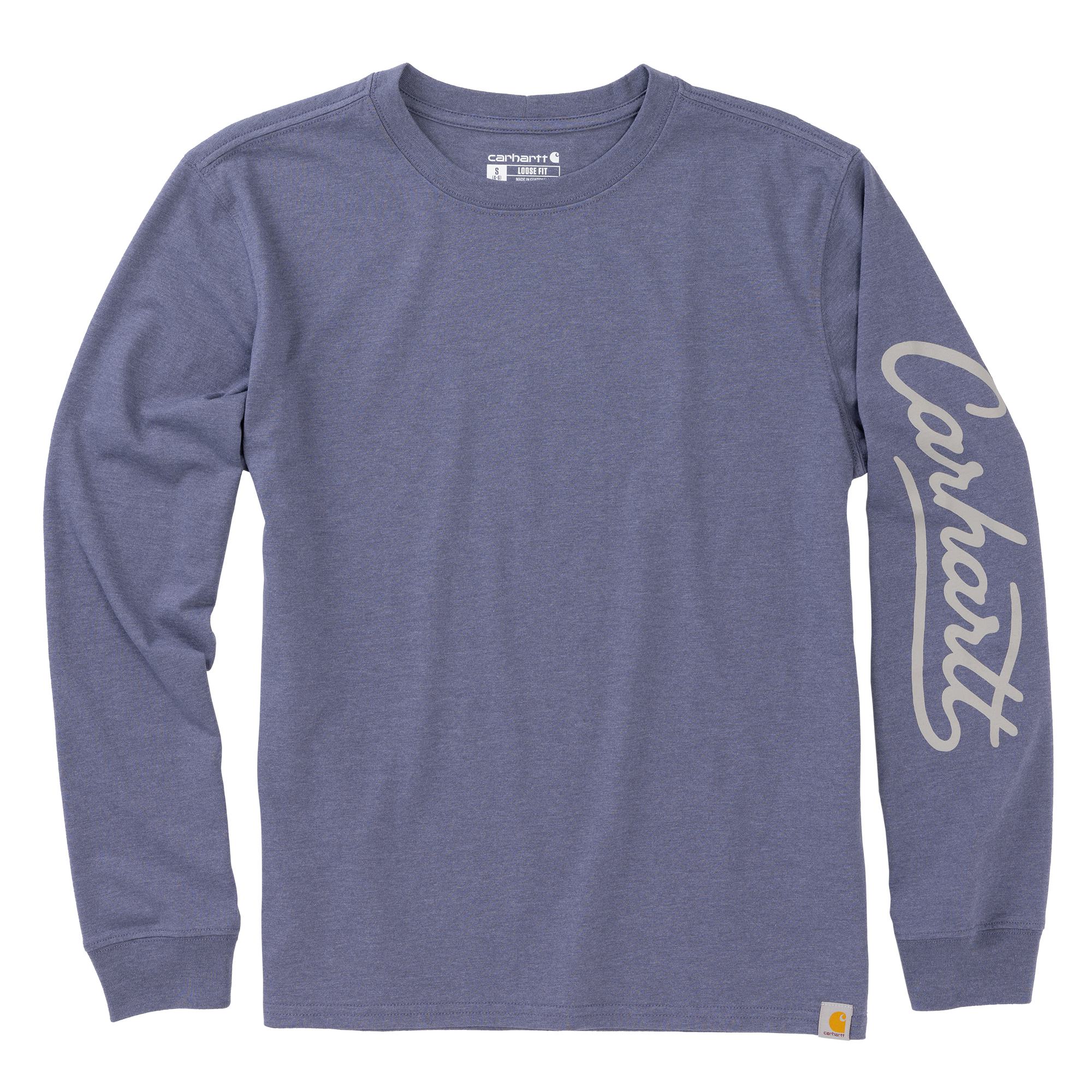 107742 - Carhartt Women's Irvine Loose Long Sleeve Logo Shirt