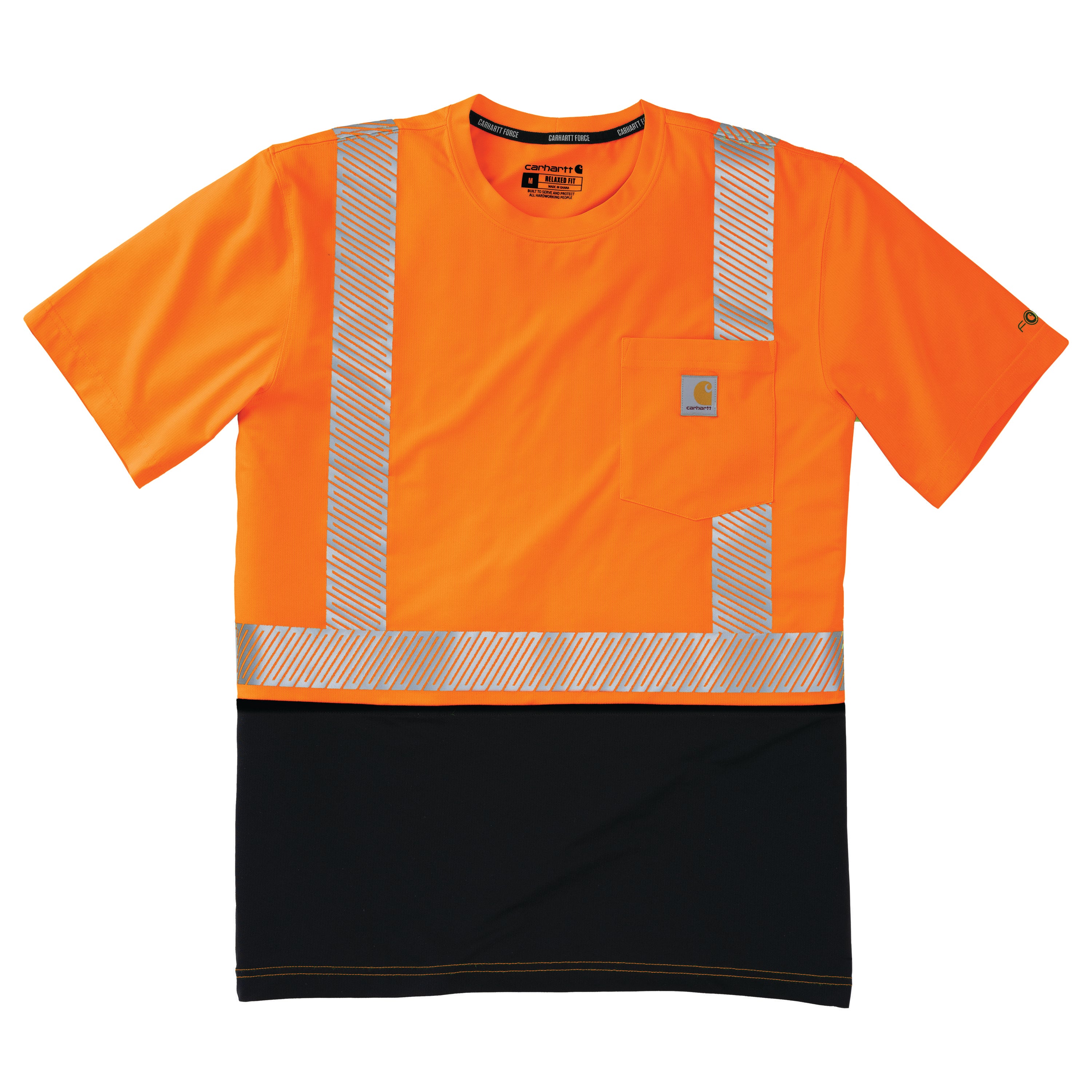 107812 - Carhartt Carhartt Men's High Viz Force Relaxed Class 2 T-Shirt