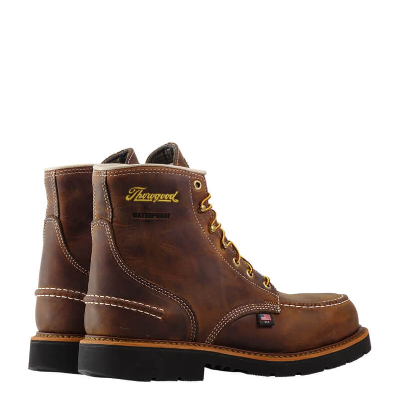 804-3696 - Thorogood Men's 1957 Series 6-inch Steel Toe Boots