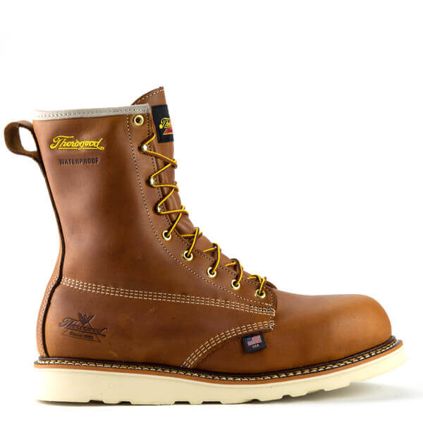 804-4210 - Thorogood Men's 8-inch American Heritage Round Toe Boots