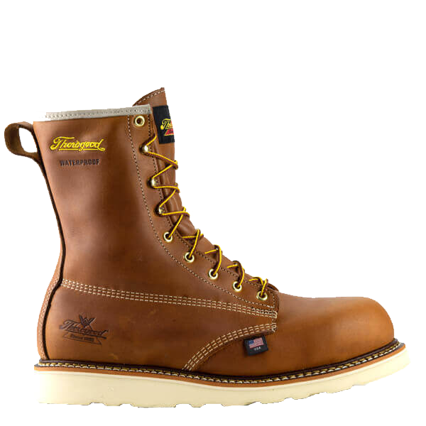 804-4210 -  Thorogood Men's  8-inch American Heritage Round Toe Boots