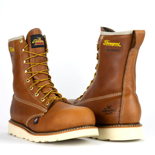 804-4210 -  Thorogood Men's  8-inch American Heritage Round Toe Boots
