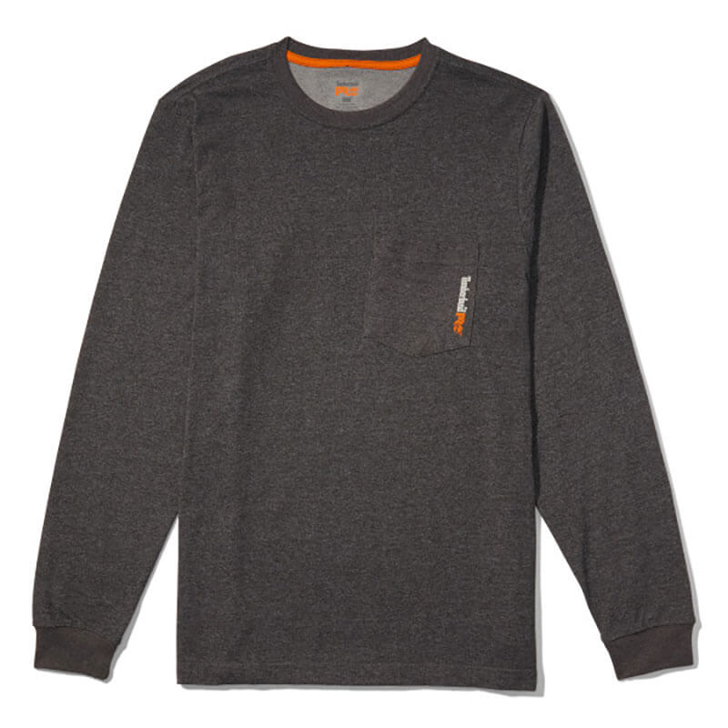 TB0A1HVN - Timberland Pro Men's Base Plate Blended Long - Sleeve T-Shirt