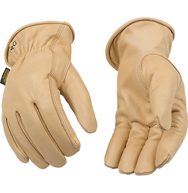 98RL - Kinco Men's Lined Grain Cowhide Driver Gloves