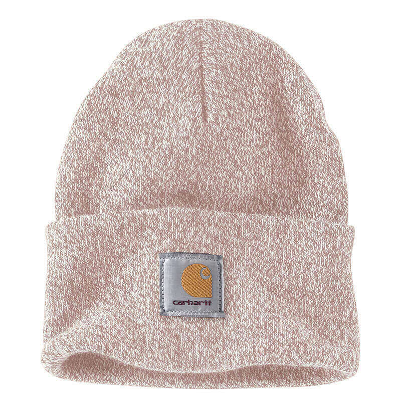 Carhartt Knit Cuffed Beanie Ash Rose Marshmallow A18 P31