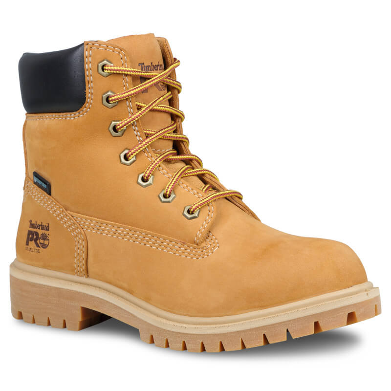 A2QVU231 - Timberland Pro Women's Direct Attach 6 Inch Steel Toe Water Proof Work Boot