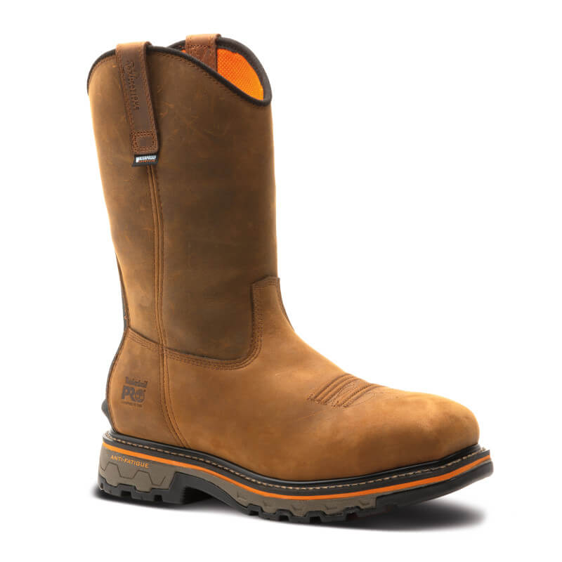 TB0A24BH214 - Timberland Pro Men's True Grit Pull On Composite-Toe Waterproof Work Boot