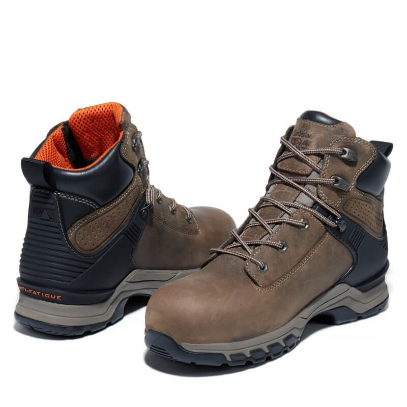 TB0A28AE214 - Timberland Pro Men's Hypercharge 6-inch Composite toe Waterproof Work Toe Boot