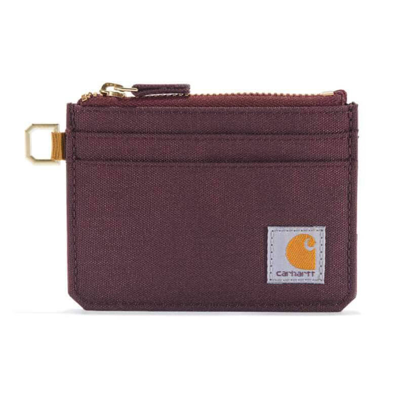B0000245 - Carhartt Women's Nylon Duck Zippered Card Keeper Wallet