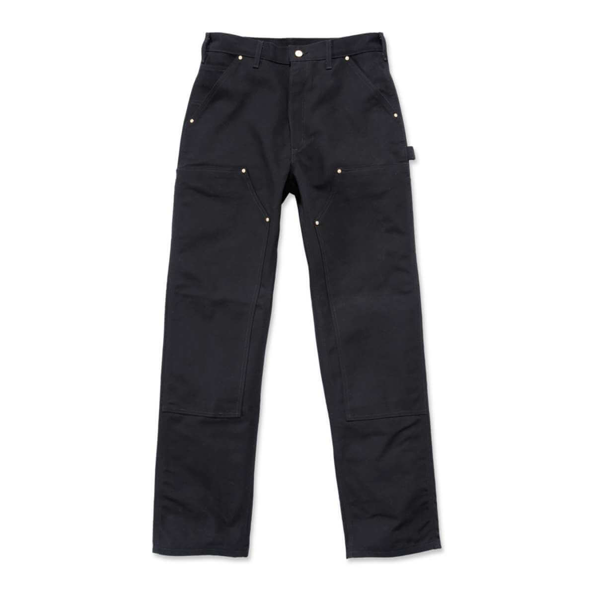 Carhartt Men's Loose Fit Firm Duck Utility Work Pant BLK Black