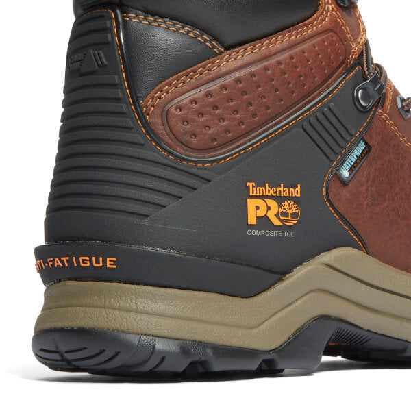 TB1A1Q54214 - Timberland Pro Men's Hypercharge 6-inch Composite toe Waterproof Work Toe Boot
