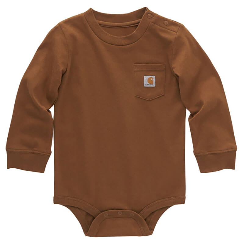 CA5002 - Carhartt Infants Long-Sleeve Pocket Bodysuit