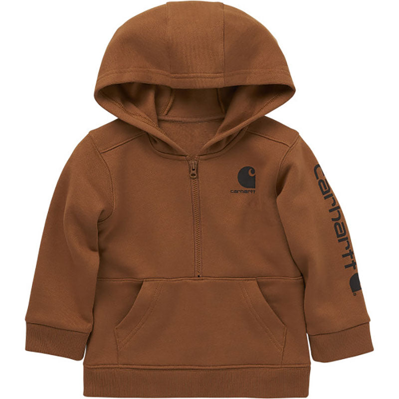 CA6273 - Carhartt Kid's Long-Sleeve Half-Zip Sweatshirt