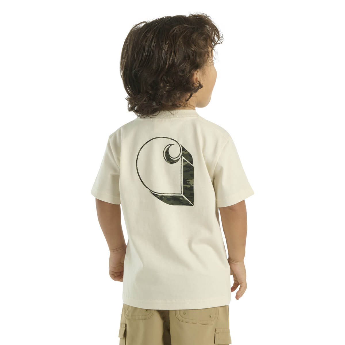 CA6672 - Carhartt Short-Sleeve Camo Logo C T-Shirt