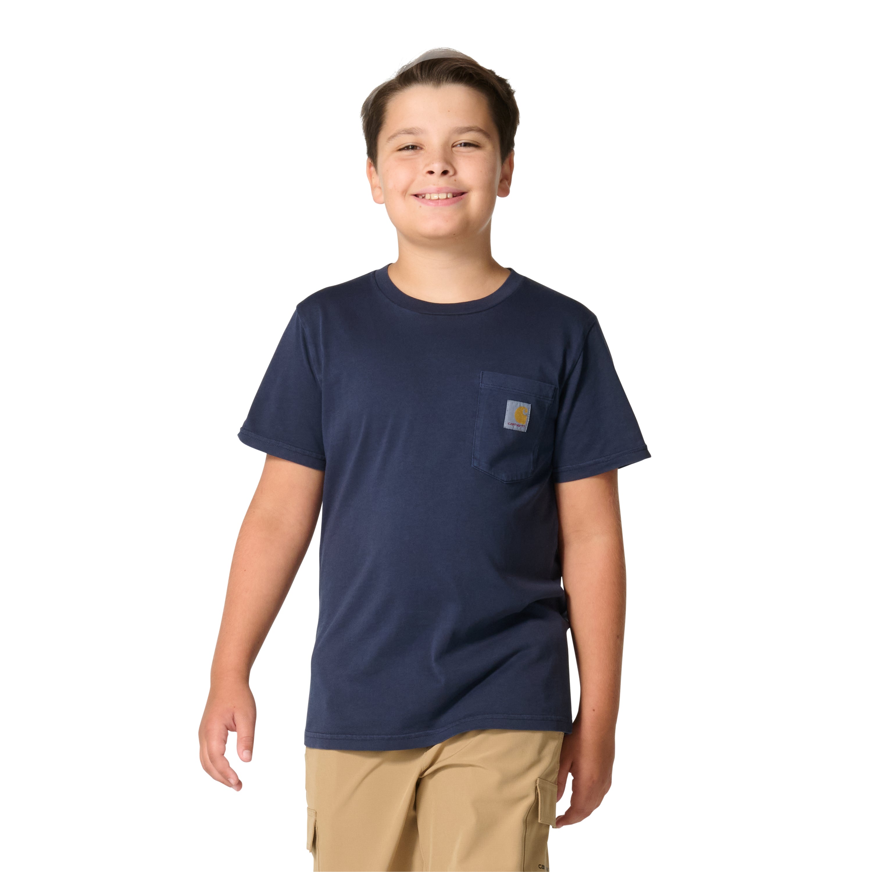 CA6789 - Carhartt Boy's Short-Sleeve Garment Dyed Pocket T-Shirt