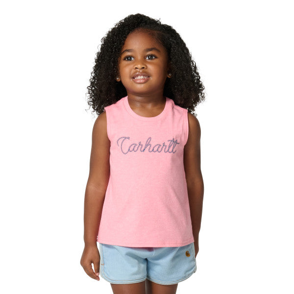 CA7183 - Carhartt Girl's Sleeveless Running Wild T-Shirt