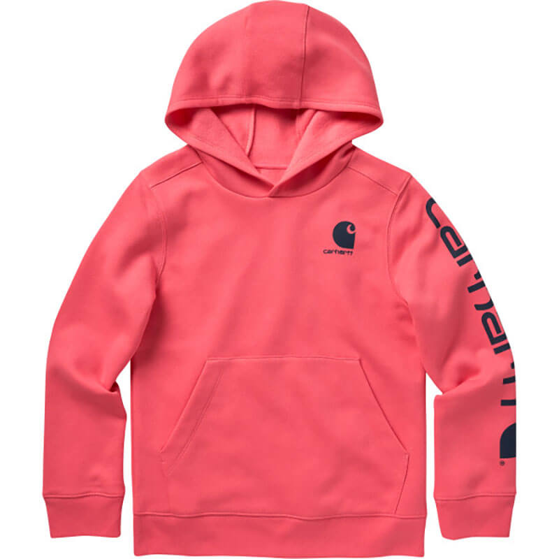 CA9897 - Carhartt Girl's Long-Sleeve Graphic Sweatshirt